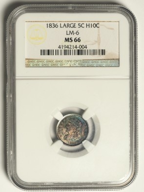 1836 Large 5C H10 - NGC MS66