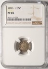 1856 H10 - NGC PF65